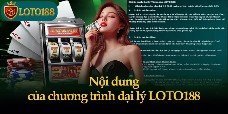 Nội dung của chương trình đại lý LOTO188