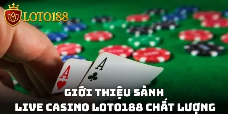 Giới thiệu sảnh live casino Loto188 chất lượng, chuyên nghiệp