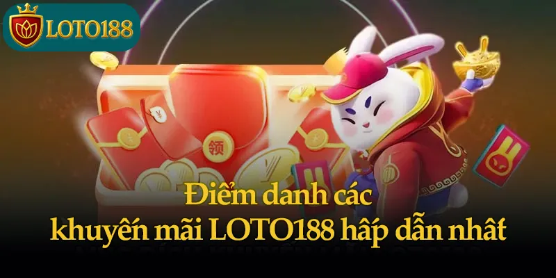 Điểm danh các khuyến mãi LOTO188 hấp dẫn nhất